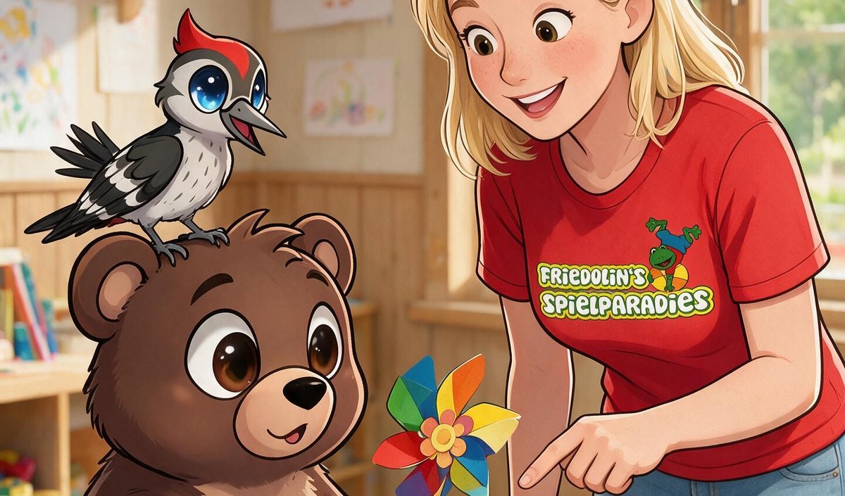 Bastelnachmittag im Indoorspielplatz Friedolins Spielparadies in Edewecht