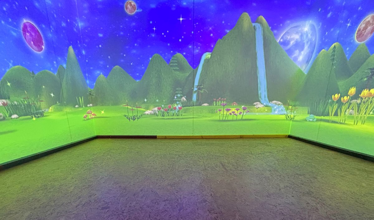 Kritzel-Kino im Indoorspielplatz Friedolins Spielparadies in Edewecht